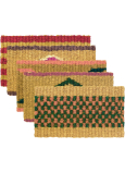 Spokar Rohož Holandská Kokosové vlákno. Různé barevné motivy 56 x 32 cm 1 kus