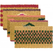 Spokar Rohož Holandská Kokosové vlákno. Různé barevné motivy 56 x 32 cm 1 kus
