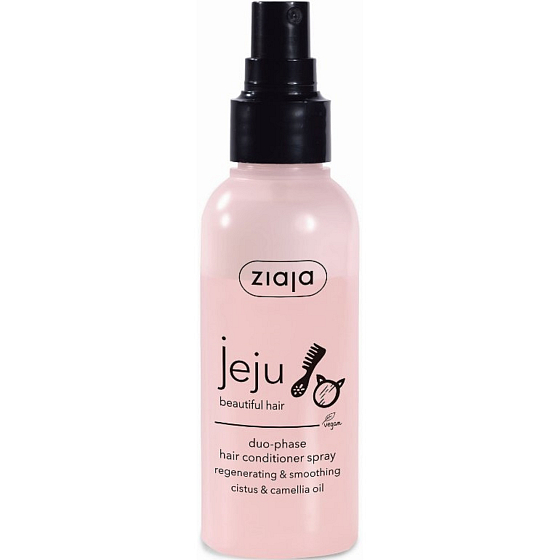 Ziaja Jeju Dvoufázový kondicionér na vlasy ve spreji s protizánětlivými a antibakteriálními účinky125 ml