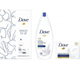 Dove Beauty For All Deeply Nourishing sprchový gel 250 ml + Original toaletní mýdlo 100 g, kosmetická sada