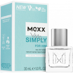 Mexx Simply for Him toaletní voda pro muže 30 ml