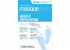 MasqueBar Gentle Exfoliating Foot Mask jemná exfoliační maska na chodidla 1 pár