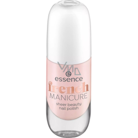 Essence French Manicure lak na nehty pro francouzskou manikúru 01 Peach please! 8 ml