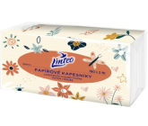 Linteo papírové kapesníky bílé 2 vrstvé 180 kusů v sáčku