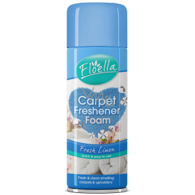 Floella Fresh Linen čistící pěna na koberce a čalounění 400 ml