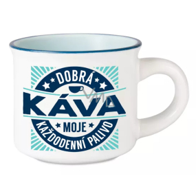 Albi Espresso hrneček - Dobrá káva moje každodenní palivo 45 ml