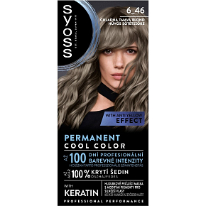 Syoss Barva na vlasy chladná tmavá blond 6_46, 50ml