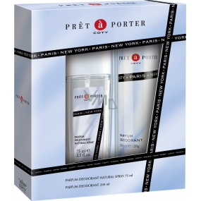 Pret a Porter Original parfémovaný deodorant sklo pro ženy 75 ml + deodorant sprej 200 ml, kosmetická sada
