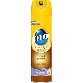 Pronto Wood 5v1 Levandule sprej proti prachu na nábytek, 250 ml