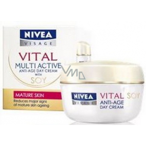 Nivea Visage Vital Multi Active Sója denní krém proti vráskám 50 ml