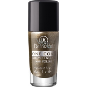 Dermacol One Coat Extreme Coverage Nail Polish Lak na nehty 126 10 ml