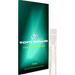 Tom Tailor New Experience Man toaletní voda 1,2 ml s rozprašovačem, vialka
