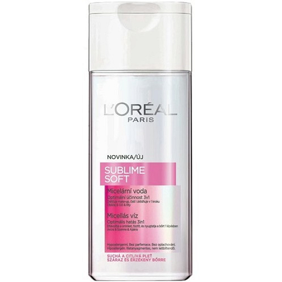Loreal Paris Sublime Soft 3v1 zdokonalující micelární voda 200 ml