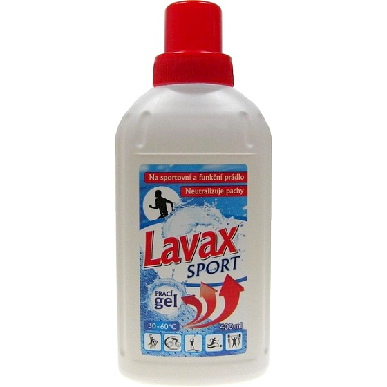 Lavax Sport prací gel na sportovní a funkční prádlo 400 ml