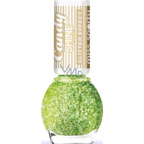 Miss Sporty Candy Shine Glitter Effect lak na nehty 001 7 ml