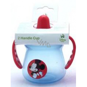 Disney Mickey Mouse Baby Handle Cup hrnek se dvěma uchy 6+ 150 ml