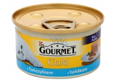 Gourmet Gold Cat Tuňák konzerva pro dospělé kočky 85 g