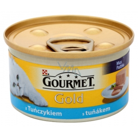 Gourmet Gold Cat Tuňák konzerva pro dospělé kočky 85 g