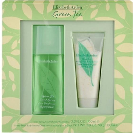 Elizabeth Arden Green Tea parfémovaná voda pro ženy 100 ml + tělový krém 100 ml, dárková sada