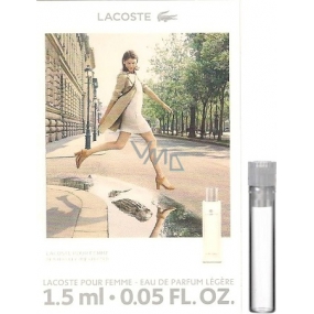 Lacoste pour Femme Legere parfémovaná voda 1,5 ml, vialka