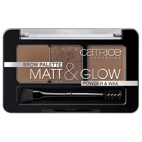 Catrice Brow Palette Matt & Glow paleta na obočí 010 Now Flash Lights 2,6 g