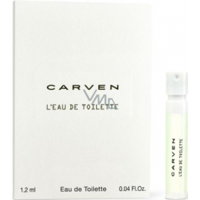 Carven L Eau de Toilette toaletní voda pro ženy 1,2 ml s rozprašovačem, vialka