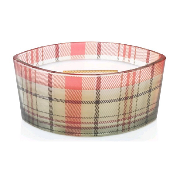 WoodWick White Teak - Bílý Teak vonná svíčka s dřevěným širokým knotem a víčkem sklo loď 453 g Holiday loď/ limited 2018