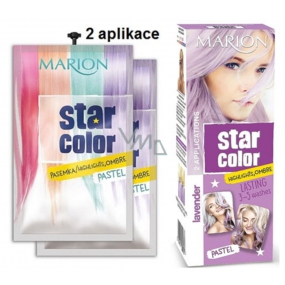 Marion Star Color smývatelná barva na vlasy Pastel Lavender - Levandulová 2 x 35 ml