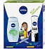 Nivea Clay Fresh Zázvor & Bazalka sprchový gel s jílem 250 ml + Black & White Fresh antiperspirant sprej pro ženy 150 ml + Urban Skin Detox 3v1 čisticí krém 150 ml, kosmetická sada