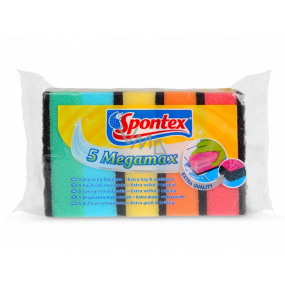 Spontex Megamax houbičky na nádobí 5 kusů