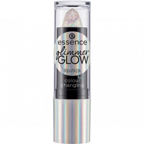 Essence Glimmer Glow Lipstick rtěnka 3 g