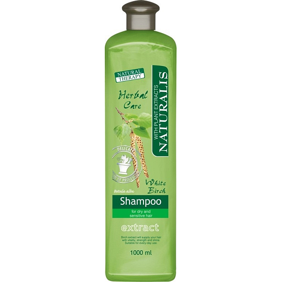 Naturalis Herbal Care Bříza šampon pro suché a citlivé vlasy 1000 ml