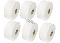 Jumbo 190 toaletní papír 75% bělost do zásobníku 2 vrstvý 6 kusů