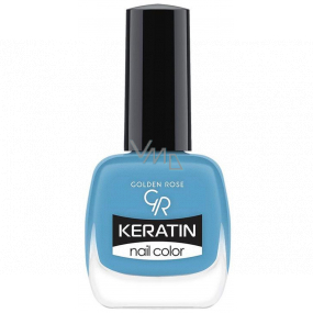 Golden Rose Keratin Nail Color lak na nehty 76 Light Blue 10,5 ml