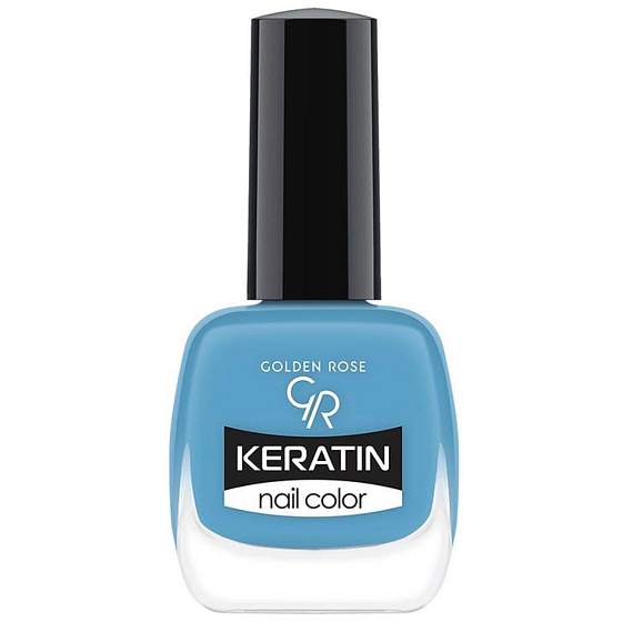 Golden Rose Keratin Nail Color lak na nehty 76 Light Blue 10,5 ml
