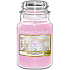 Yankee Candle Snowflake Kisses - Polibky sněhové vločky vonná svíčka Classic velká sklo 623 g