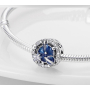 Charm Sterlingové stříbro 925 Cesta galaxií vesmír, korálek na náramek symbol