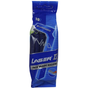 Laser II jednorázový 2břitý holicí strojek pro muže 10 kusů