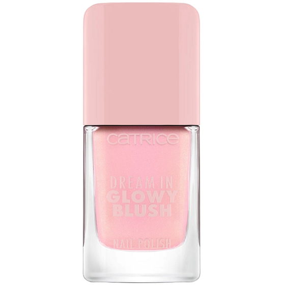 Catrice Dream In Glowy Blush lak na nehty se sofistikovaným růžovým třpytem 080 Rose Side of Life 10,5 ml