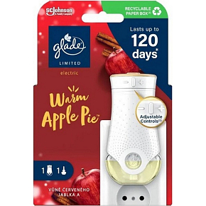 Glade osvěžovač vzduchu Electric Warm Apple Pie, 1 + 20 ml