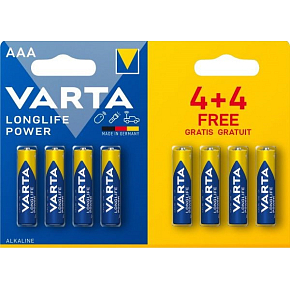 Varta High Energy, baterie AAA, alkalické, 8 ks