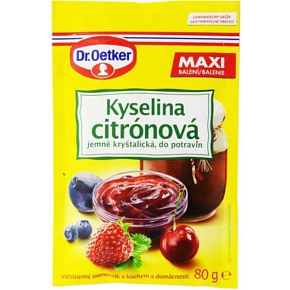 Dr.Oetker Kyselina citronová 80 g