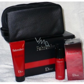 Christian Dior Fahrenheit toaletní voda 100 ml + sprchový gel 75 ml + deodorant sprej 50 ml, dárková sada