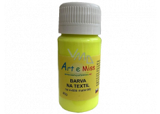 Art e Miss Barva na světlý textil 71 Neon žlutá 40 g