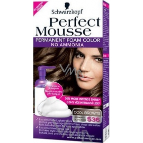 Perfect Mousse Permanent Color barva na vlasy 536 Chladná mocca