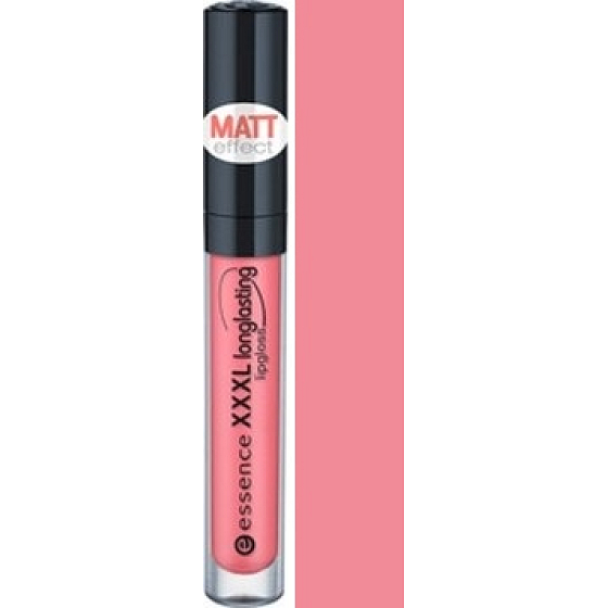 Essence Xxxl Longlasting Lipgloss lesk na rty 05 Velvet Rose Matt Effect 4,5 ml