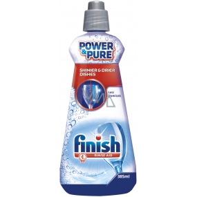 Finish Power & Pure leštidlo do myčky 385 ml