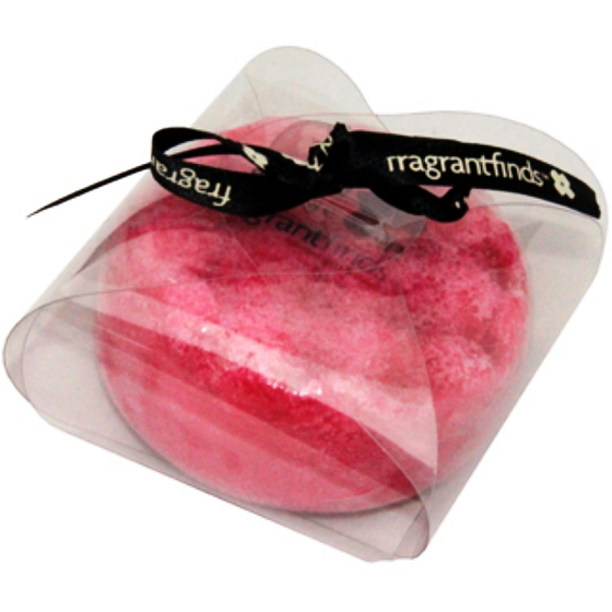 Fragrant Lady Bird Glycerinové mýdlo masážní s houbou naplněnou vůní parfému Marc Jacobs Dot v barvě červené 200 g