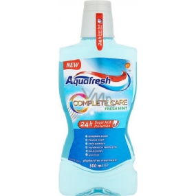Aquafresh Complete Care Mouthwash Fresh Mint ústní voda 500 ml