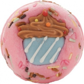 Bomb Cosmetics Roztomilost sama - Cute as Cupcake Kulička do koupele 30 g